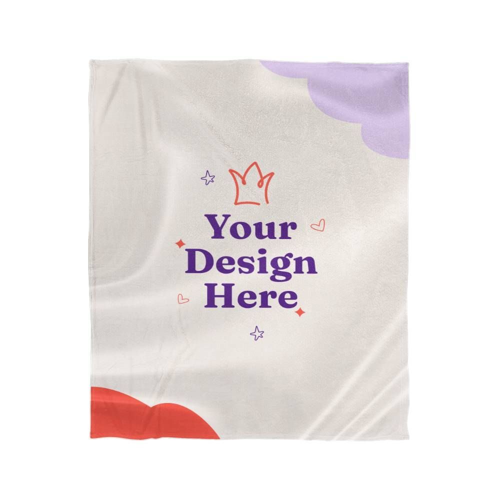Jersey Fleece Blanket 60" x 50"