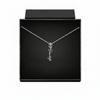 Flower Name Necklace